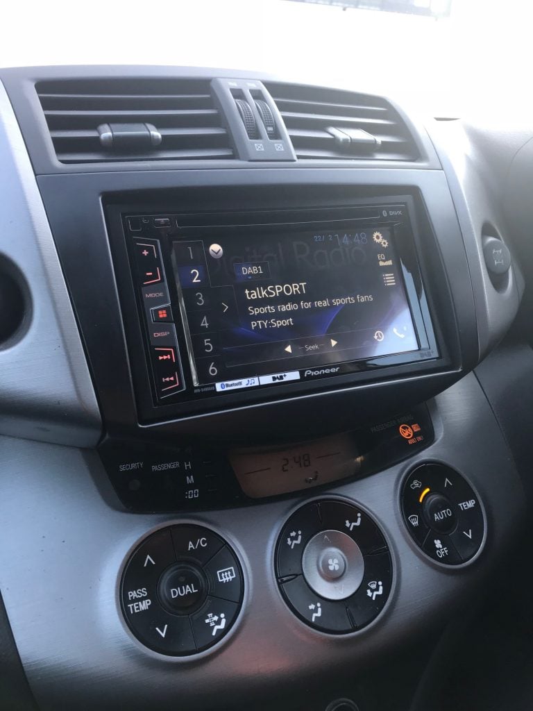 Toyota Rav 4 2006 DAB Upgraded with Pioneer AVH-X490DAB – Dynamic ...