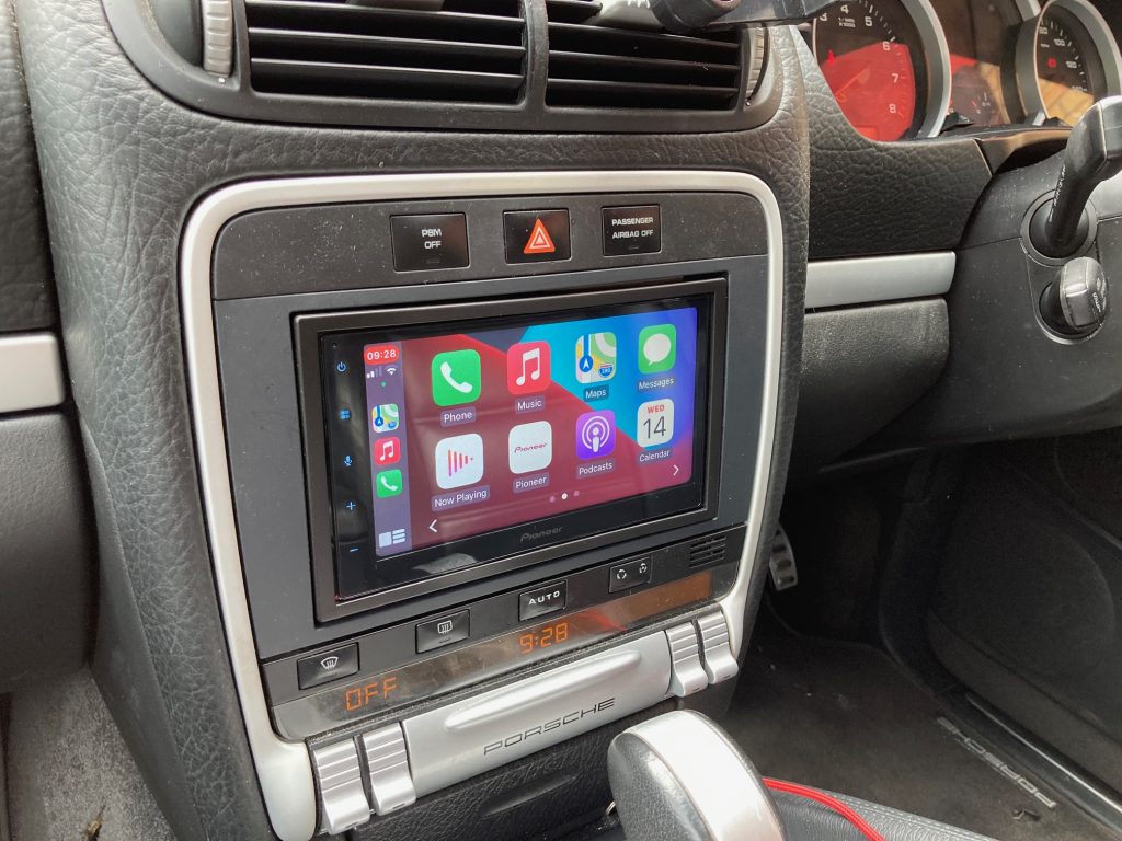 Porsche Cayenne 2003 fitted with Pioneer SPH-DA160DAB – Dynamic Sounds ...