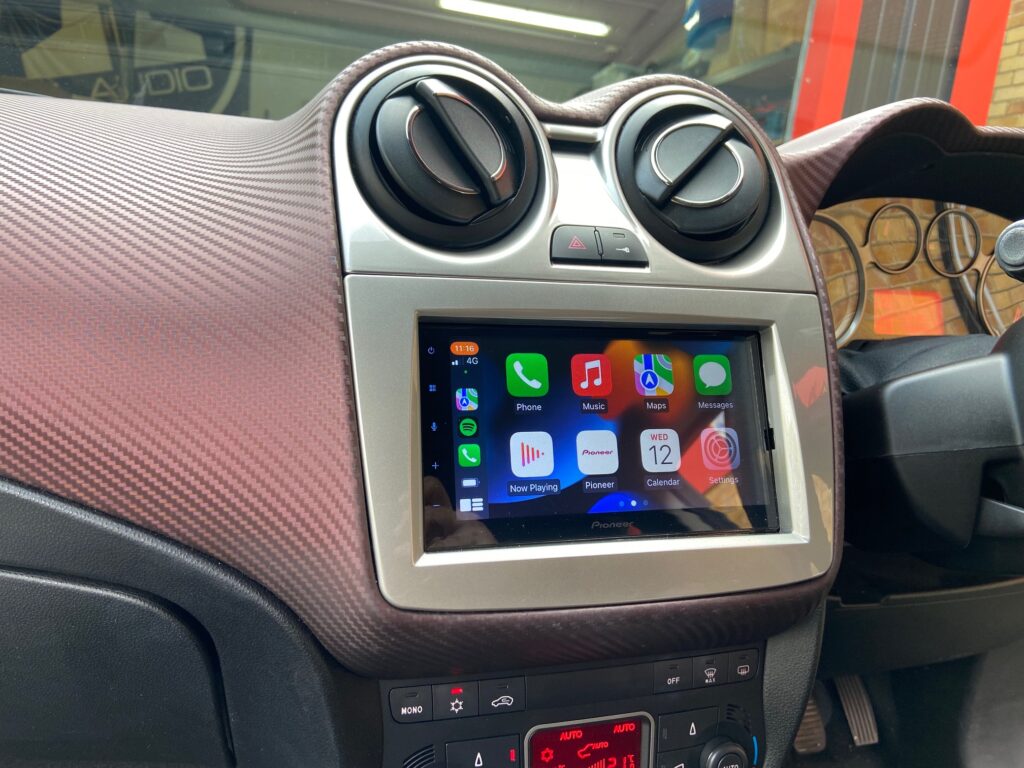 Alfa Romeo Mito 2011 model upgraded with Pioneer SPH-DA360DAB wireless  CarPlay stereo. - Dynamic Sounds Car Audio Installation Advice Centre